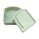 thumbnail image 4 of 3xBento Lunch Box Sandwich Toast Bento Box Para La Cocina Pesca Verde, 4 of 8