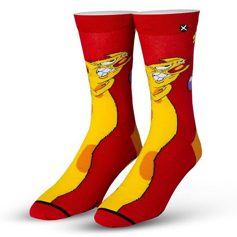 Odd Sox Nickelodeon Cat Dog Socks, 613