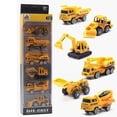 thumbnail image 1 of Juego de 6 coches de juguete de metal fundido a presión, modelos de coches de aleación, para niños pequeños., 1 of 4