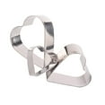thumbnail image 2 of LOVERLYZ 3pcs DIY Baking Mold Stainless Steel Heart Shape Die-cutting Biscuits Cookie Cutters Cake Fondant Shaping Mould Kitchen Tool, 2 of 5