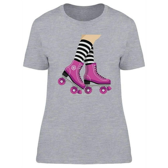 Roller Girl T-Shirt Women -Image by Shutterstock, Female Large