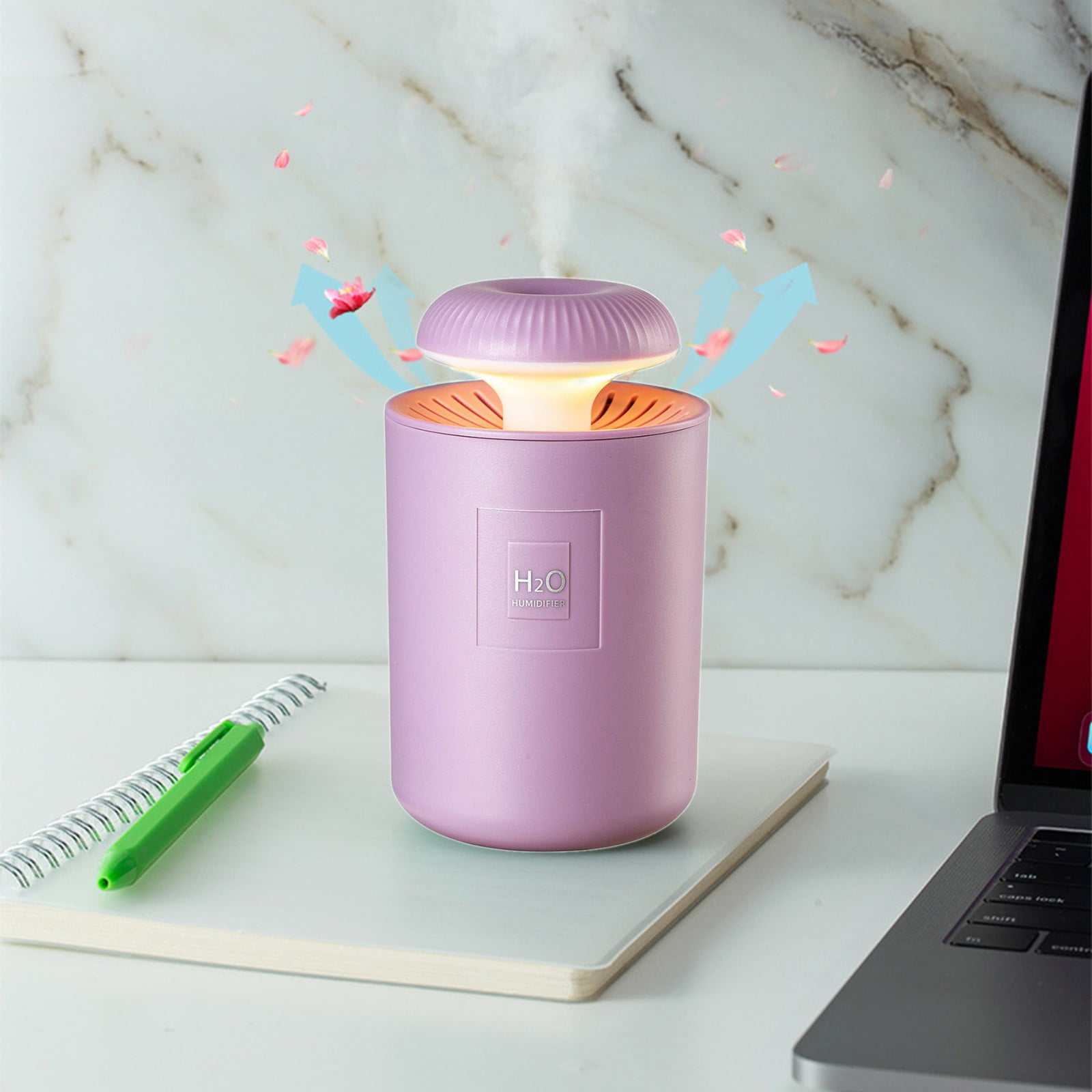 BOBOMOTI Humidifiers for Bedroom Cool Mist Top-Fill Ultra-Quiet Humidistat for Baby Nursery Plants Essential Oil Diffuser Clearance