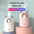 thumbnail image 2 of 300ML Air Humidifier Cute Cartoon Cat Aroma Diffuser With Night Light USB Cold Mist Maker For Home Car Air Purifier Freshener, 2 of 7