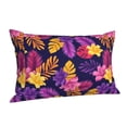 thumbnail image 2 of Vsdgher Purple Flower Print Pillow Cases -Iconic Collection Pillowcases -Extra Soft, Not easy to deform,not pilling Export quality, 2 of 8