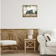 thumbnail image 3 of Stupell Industries Green Rustic Barn Landscape Photography Gold Floater Framed Canvas Art Print Wall Art, 21 x 17, 3 of 10