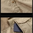 thumbnail image 6 of Vmvidoty Men's Tactical Dress Shirt - Short Sleeve Khaki L, 6 of 8