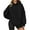 Black, variant on Hoodie for Women Coffee Oversized Hoodies Woman Long Sleeve Women's Hoodies Pullover Women's Fashion Hoodies & Sweatshirts S