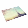 thumbnail image 2 of MKHERT Vintage Aerial View of Paris Cityscape with Eiffel Tower at Sunset Doormat Rug Home Decor Floor Mat Bath Mat 23.6x15.7 inch, 2 of 3
