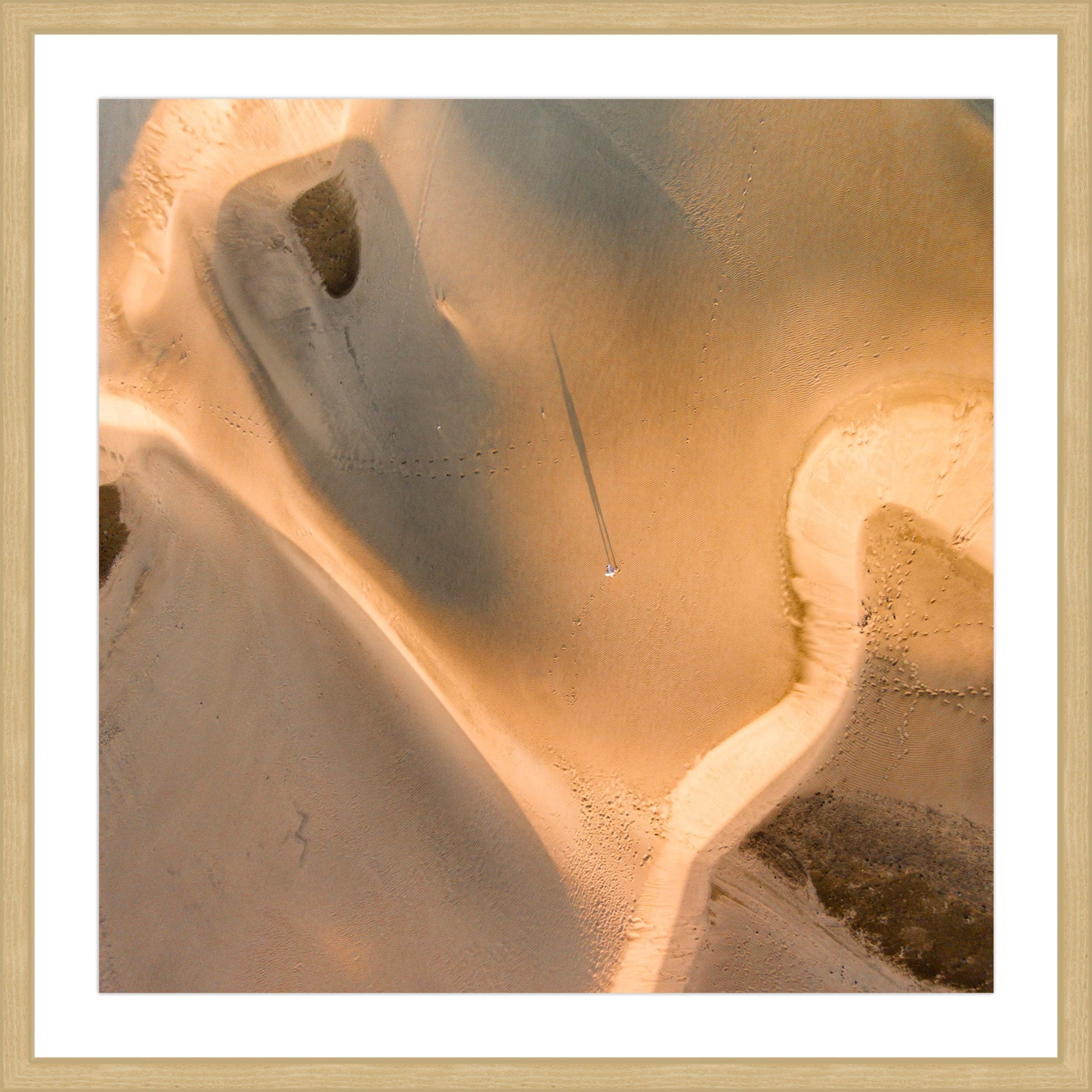Marmont Hill "Sand Hills" by Karolis Janulis Framed Painting Print