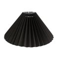 thumbnail image 2 of CAROOTU Pleated Lampshade E27 Light Cover Japanese Style Fabric Table Lamp Ceiling Decor, 2 of 7