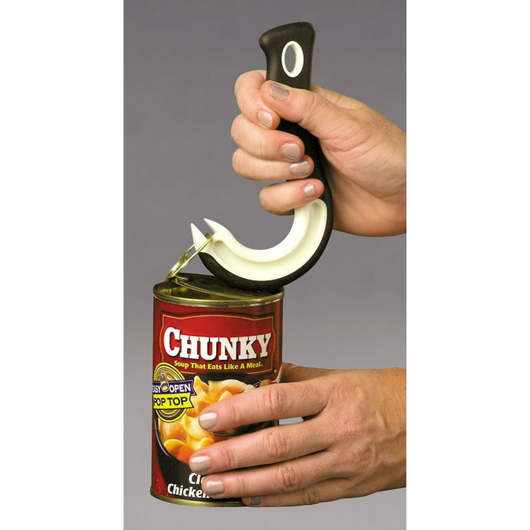 Easy Grip Opener Pull Tab Can Opener for Ring Pull Tab Cans Tins