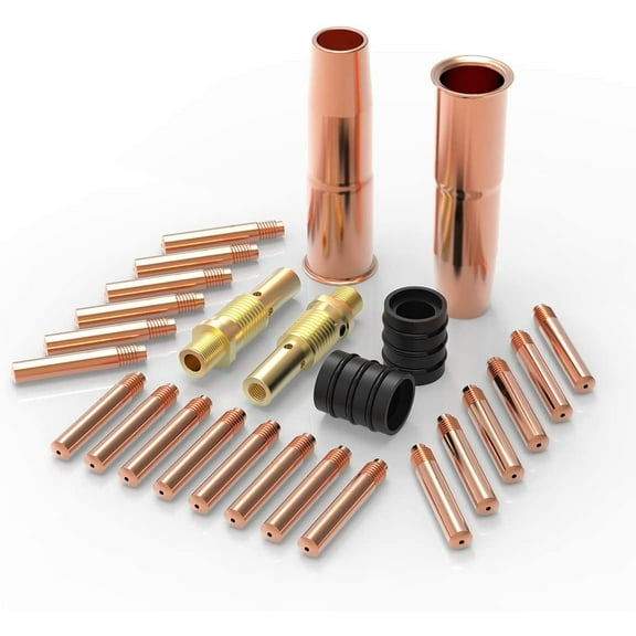 YesWelder MIG Welding Gun Kit 0.035" Tip, Nozzle, Diffuser, and Adapter