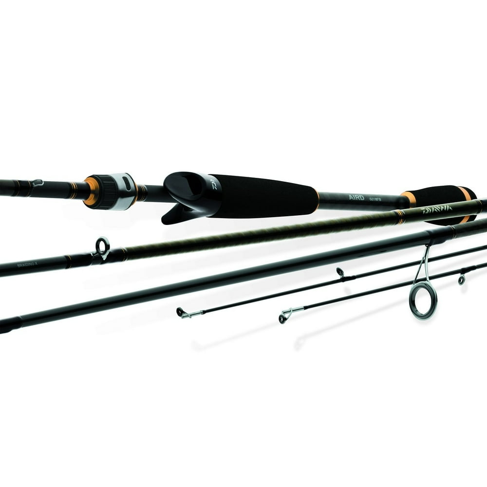 Daiwa Bass AirdX 2Piece Spinning Rod 6ft6in Medium