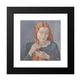 thumbnail image 2 of Walther Gamerith 12x12 Black Modern Framed Museum Art Print Titled - Girl with Long Hair (1936), 2 of 5
