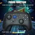 thumbnail image 6 of Wireless Pro Controller Compatible with Switch,Switch Lite, Premium Joypad for Video Games, 3 Levels of Turbo Speed, Adjustable Vibration Intensity (Black), 6 of 13