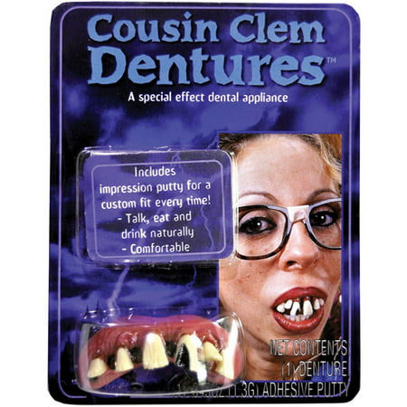 Big Bubba Clem Teeth Halloween Accessory