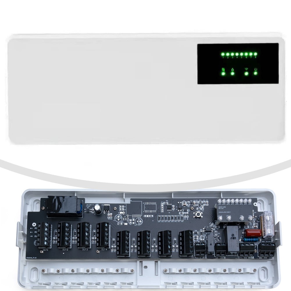 RANMEI 8 Channel Hub Controller Electric Valve Control Box For Floor Heating System