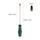 thumbnail image 2 of Destornillador Phillips PH1 Uxcell #1 9.4" Destornillador Magnético CR-V con Mango Ergonómico para Reparaciones, Verde, 2 of 7