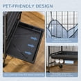 thumbnail image 6 of PawHut 3-Tier Small Animal Cage, Ferret Cage Large Chinchilla Cage, 6 of 8
