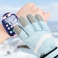 thumbnail image 6 of Kids Boys Girls Winter Gloves Cold Weather Waterproof Ski Snow Gloves Outdoor Windproof Warm Thickening Snowboard Gloves, 6 of 6