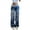 Blue, variant on Women Harajuku  Vintage Jeans Floral Print Aesthetic Baggy Straight Pants Grunge Street Indie Trousers Streetwear