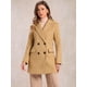 thumbnail image 2 of Abrigo De Invierno Medio Largo Con SolaY Doble BotonaduPaMujer Caqui XXL, 2 of 6