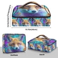 thumbnail image 3 of Iauyy Casserole Carrier for Hot Food Insulated Casserole Travel Carry Bag with Lid Food Warmer Bag for Party/Picnic,Fox Portrait, 3 of 6