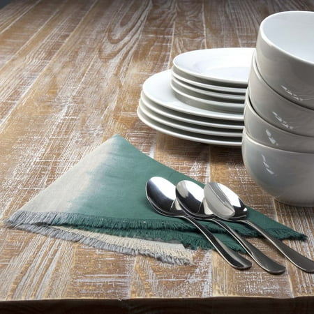 VHC Brands Farmhouse Tabletop & Kitchen-Jessa Ombre Green Napkin Set of 6