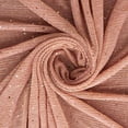thumbnail image 2 of Zelouf Nash Trans Pleat Lurex Mesh  , Sewing, DIY, Crafts Fabric by the Yard, Blossom/rosegold, 7 Yard, 2 of 3