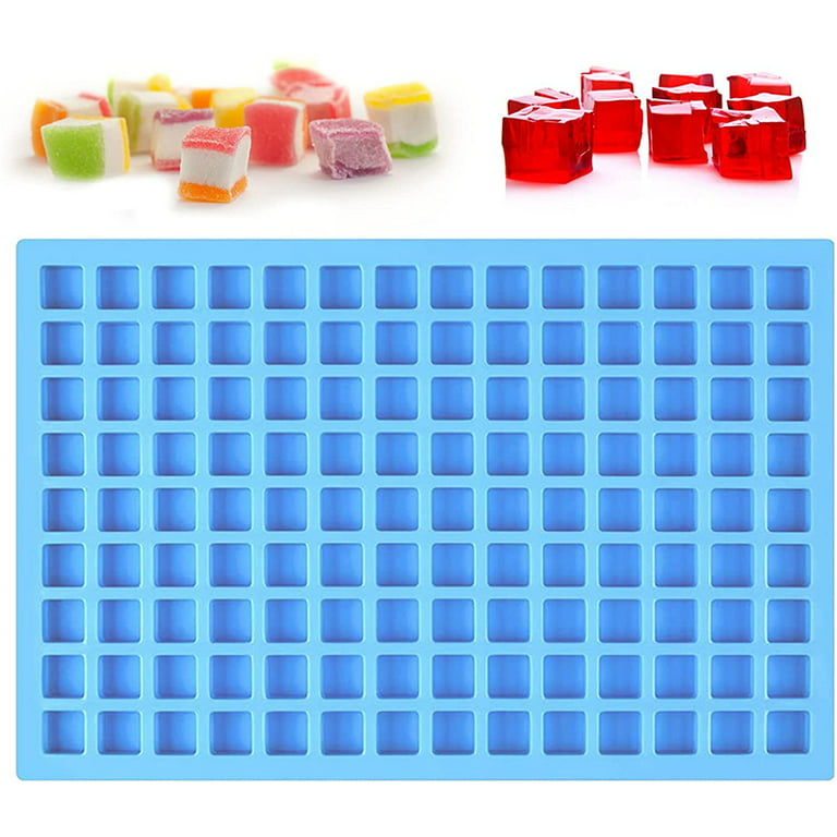 126 Cavity Square Candy Molds Silicone Mold for Hard Candy Chocolate Gana  Pq F❤❤