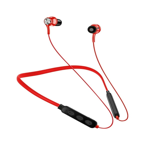Neckband Bluetooth Headphones,HD Stereo Wireless Sports Earphones,Around Neck Bluetooth Headphones Noise Cancelling Mic,Magnetic Attraction