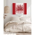 thumbnail image 3 of Eucalyptus Red Wall Art for Living Room,Canvas Picture Wall Decor for Bathroom Bedroom,Stripe Bottle Flower Cactus Retro Plant Painting Artwork for Office Kitchen Hallway Dining Room Decor 16"x20", 3 of 8