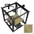thumbnail image 3 of Placa de ón con recubrimiento en polvo de hoja de doble cara 377x370mm impresora 3D Build Side Ender cubierta de Sin hoja magnética Macarena Hoja de acero de primavera, 3 of 7