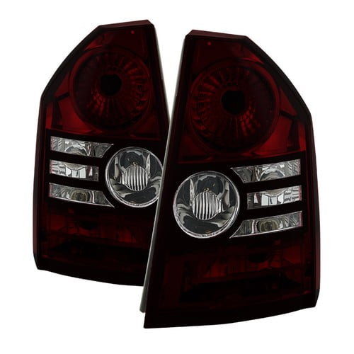 Fit Chrysler 08-10 300 Red Smoked Replacement Tail Brake Lights Limited Touring