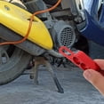 thumbnail image 1 of IDEANATEGRATE Clip De Sujeción Para Cables De En Aluminio Rojo Para Motocicletas, 1 of 7
