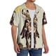 thumbnail image 2 of Fotbe Vintage Cowboy Riding Horse Camisa Estampada de Manga Corta para Hombre, Casual de Verano, Estilo Playero, Sin Arrugas-3X-Large, 2 of 5