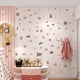 thumbnail image 5 of CHAO Uds. Pegatinas de PVC, pegatinas de pared de Color café con piedra esmerilada, calcomanías murales para dormitorio, sala de estar, pared de TV, 5 of 5