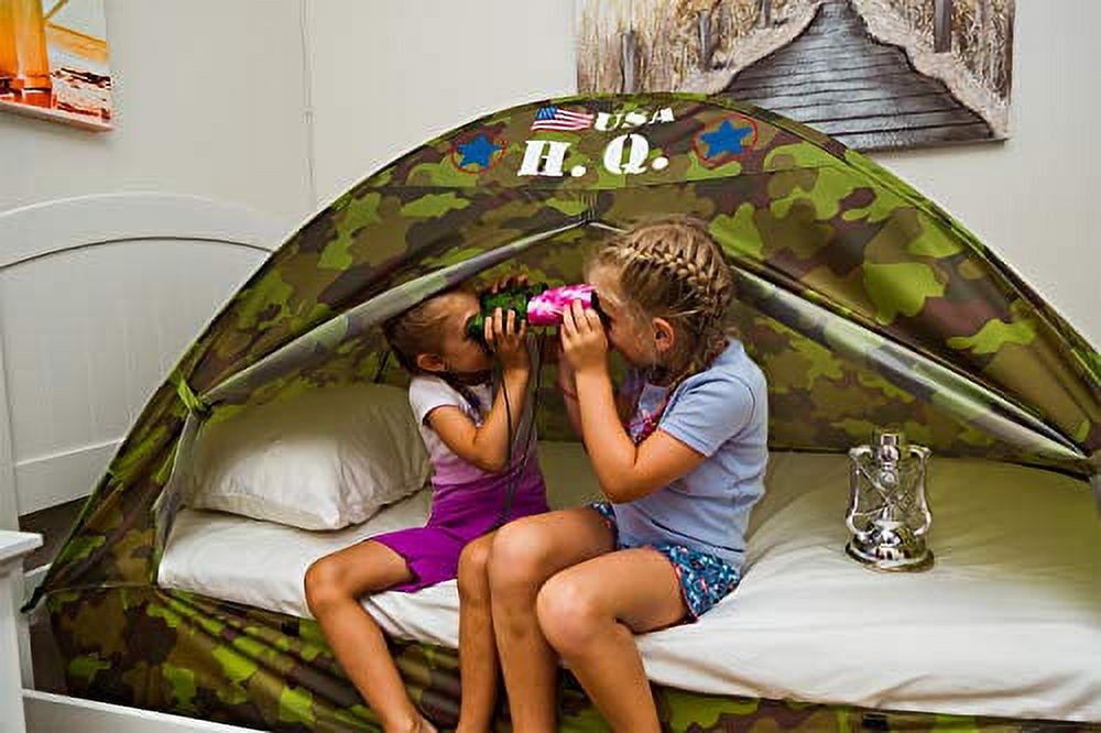 Pacific Play Tents H.Q. Bed Tent 77 inch x 38 inch x 35 inch Polyester - image 5 of 7