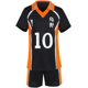 thumbnail image 4 of Verano niños adultos Jersey Unisex Karasuno escuela secundaria Hinata Shoyo Jersey Tobio Kageyama uniforme disfraz Cosplay, 4 of 5