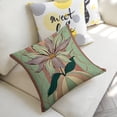 thumbnail image 5 of flower vase art deco Linen toss pillowcase decoration pillowcase gifting preferred 24x24 inch cushion cover sofa pillowcase sofa bedroom living room car, 5 of 8
