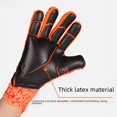 thumbnail image 2 of Guantes de portero profesionales con protección para los dedos para niños, de látex, antideslizantes, para fútbol, para estudiantes de primaria, 2 of 6