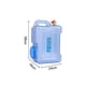 thumbnail image 2 of Vattendunk med kran och handtag, 12L Camping Portabel Hink Bil Vattenbehållare med Lock för Utomhusbruk, 2 of 5