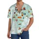 thumbnail image 1 of Fotbe World Travel Map Camisa Estampada de Manga Corta para Hombre, Casual de Verano, Estilo Playero, Sin Arrugas-3X-Large, 1 of 5