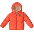 thumbnail image 3 of Esho Toddler Boys Girls Thicken Hooded Coats Jackets, Kids Winter Warm Snow Clothes Outwear 2-7T, 3 of 7