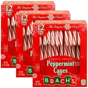 Brach's Peppermint Candy Canes, 6 Oz., 12 Count