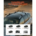 thumbnail image 2 of VEVOR Lockable Roof Rack Cross Bars Fit Kia Telluride 2019-2024 with Flush Roof Rails, 2 of 9