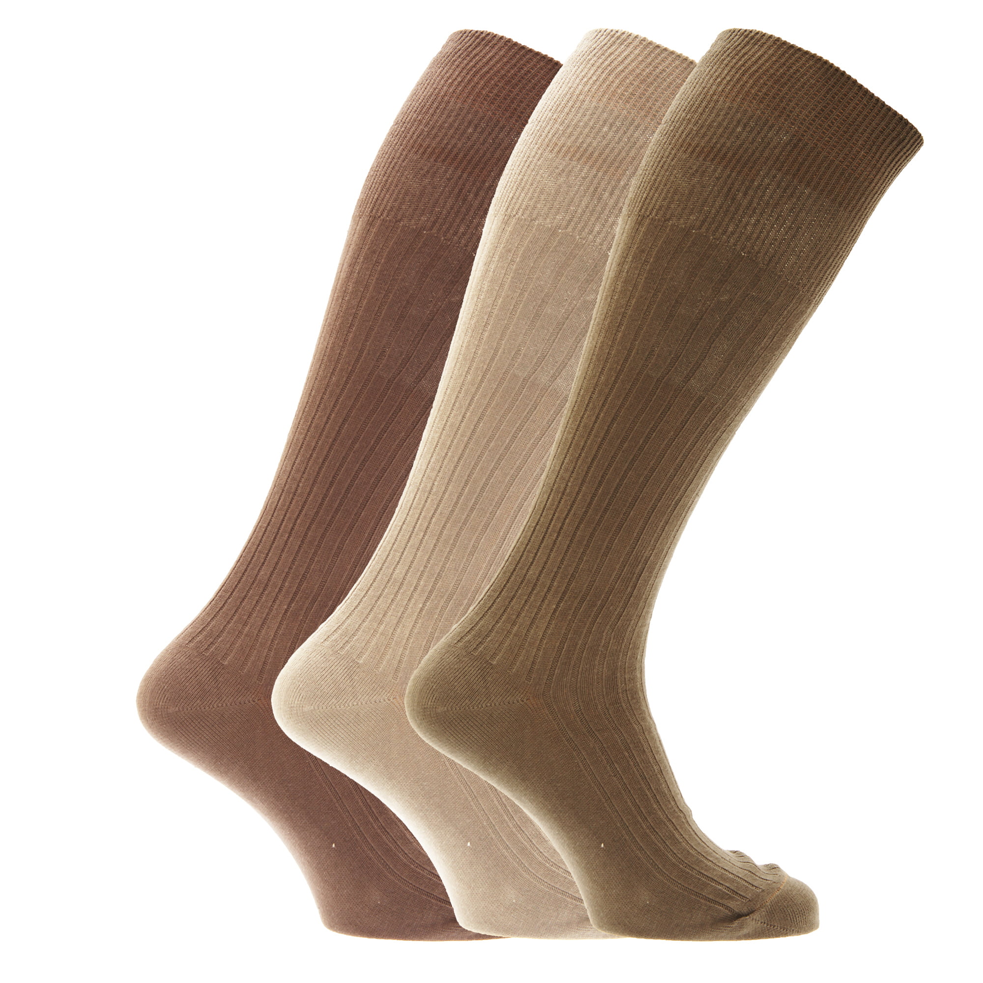39-45 Eur Black Mens 100% Soft Cotton Extra Long Knee High Socks 6-11 Uk 