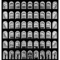 thumbnail image 2 of Cuomo, Massimo 12x12 Gold Ornate Wood Framed with Double Matting Museum Art Print Titled - Untitled, 2 of 4