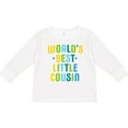 thumbnail image 3 of Inktastic Worlds Best Little Cousin Boys Long Sleeve Toddler T-Shirt, 3 of 5