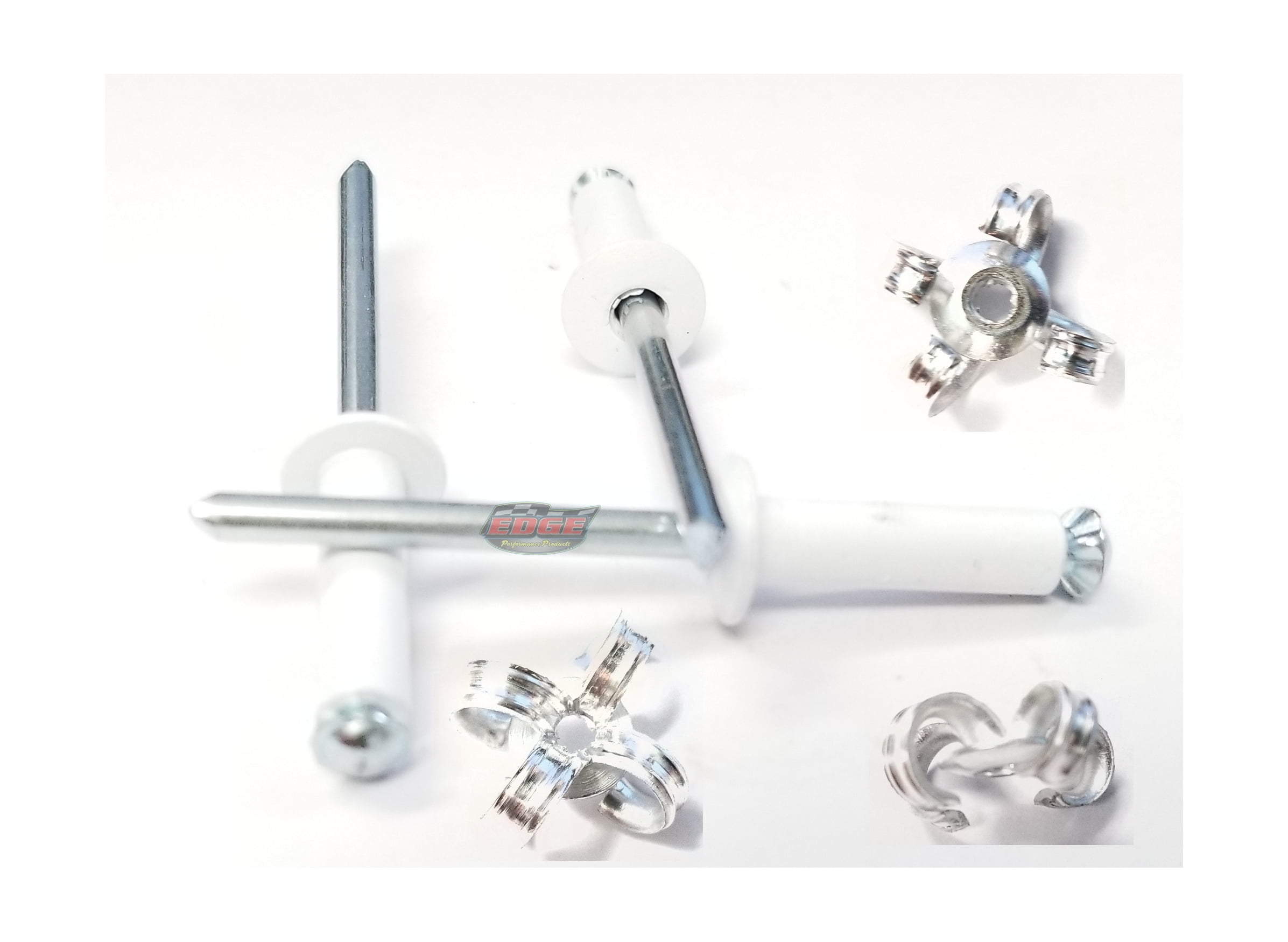 Reserved Parking Signs Black 3/16" Tri-Fold Exploding Aluminum Mandrel Pop Rivets - 25 Pack For Oversized Holes Exploding Rivets - Foto 6